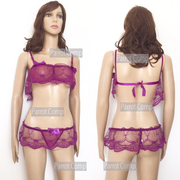 EKSKLUSIF BRA SET BH CD GSTRING LINGERIE SESERAHAN PERNIKAHAN CEWEK SEKSI BRASET 
