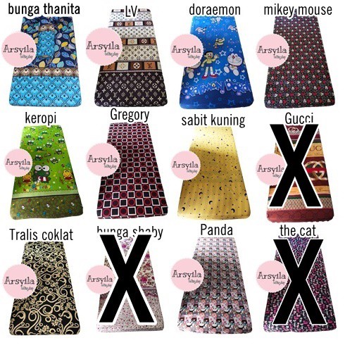 Sarung kasur busa no. 1 180x200x15