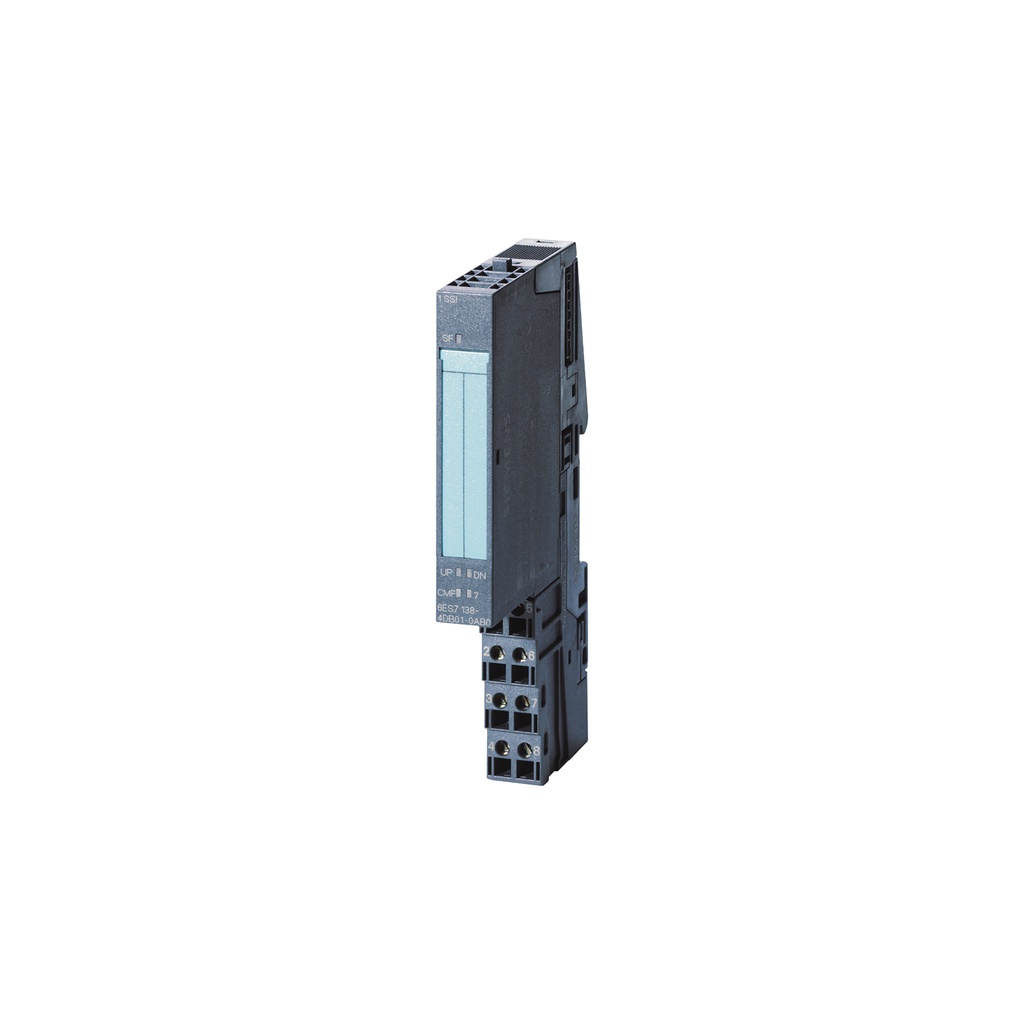 6ES7138-4DF01-0AB0,SIMATIC DP, ELECTRONICS MODULE FOR ET 200S, 1 SI SERIAL INTERFACE 1-CHANNEL, 15 M