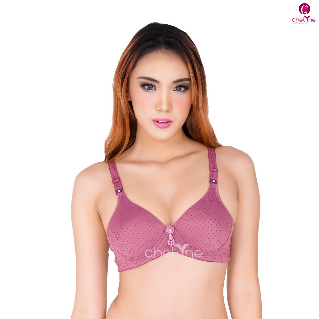 BH Chelyne Wanita Tanpa Kawat A58 Full Cup Daily Bra - Extra Comfy