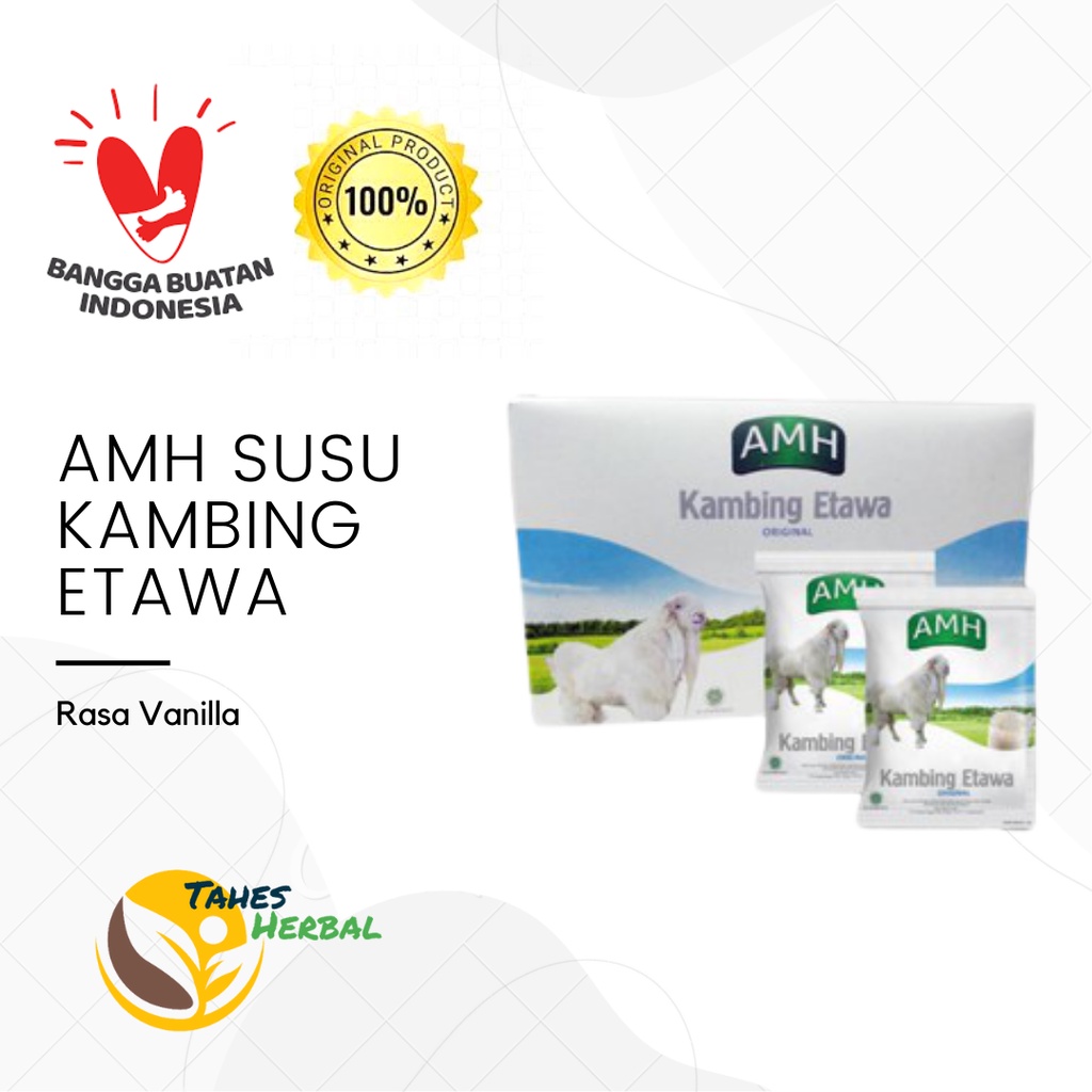 

Susu Kambing Etawa AMH ORIGINAL 1 Box isi 10 Sachet