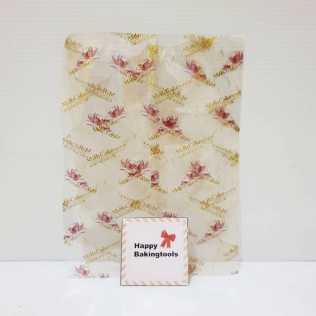 Mooncake plastic bag tray moon cake 125gr,  plastik kemasan kue bulan, plastik moon cake