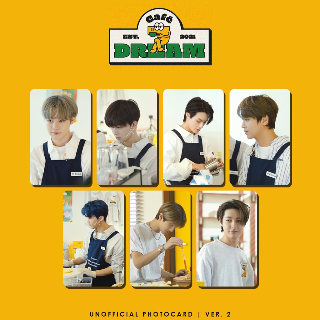 Photocard NCT DREAM - 7 Dream cafe