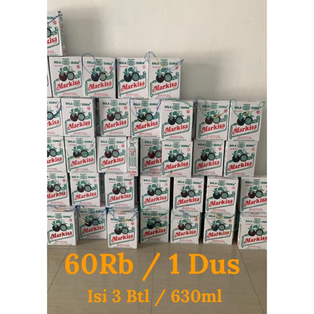 

Sirup Markisa Asli Bola Dunia Isi 3 Botol 630ml - Asli Makassar - Minuman Lebaran - Puasa buah Asli