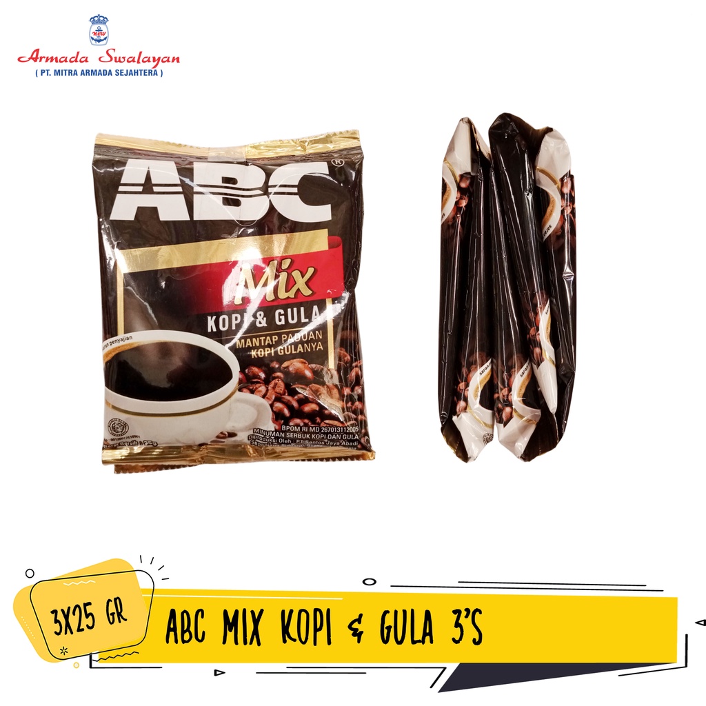 

ABC Mix Kopi & Gula 3's