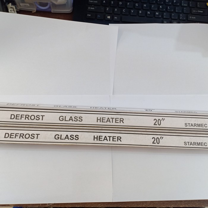 lampu Hiter Heater Kaca Kulkas 20 Inchi