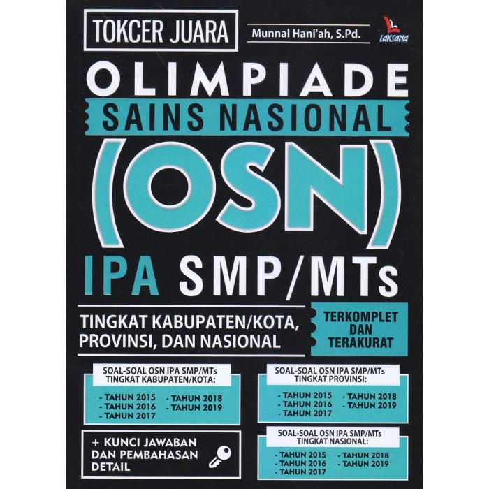 

❤BISA COD❤ Tokcer Juara Olimpiade Sains Nasional (OSN) IPA SMP/MTS