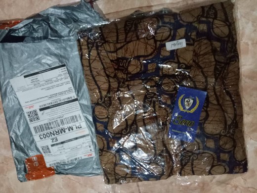 Gamis Batik Terlaris Moyif Kubis.manggar Kipas  Terlaris