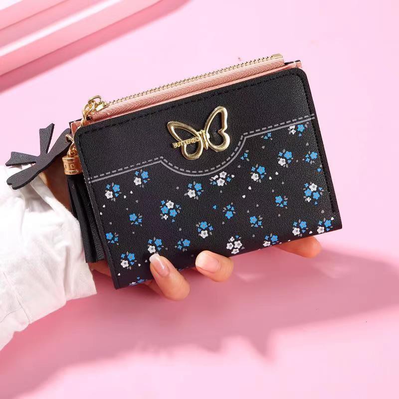 Dompet Wanita Import Murah Lipat Kecil Lucu &amp; Cantik Dompet Import Real Pict