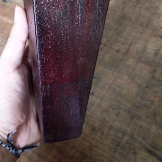 ❋ KAKI KAYU MAHONI UNTUK SOFA /KURSI MODEL PIRAMID MIRING ( 15 CM ) ☃