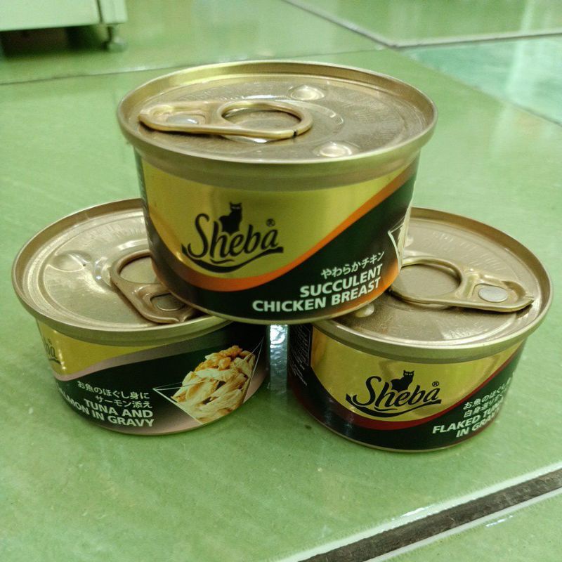 Sheba cat kaleng all varian 85g/ wet food / makanan kucing/ sheba