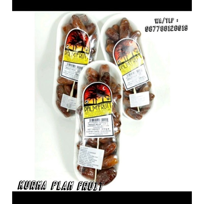 

kurma palm fruit premium 250 gram asli berkualitas