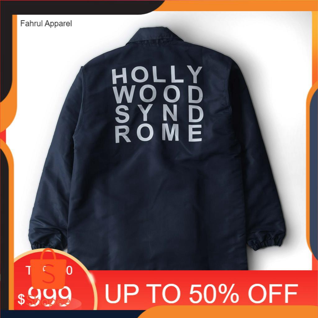 Roughneck CJ147 Navy Hollywood Syndrome Coach Jacket