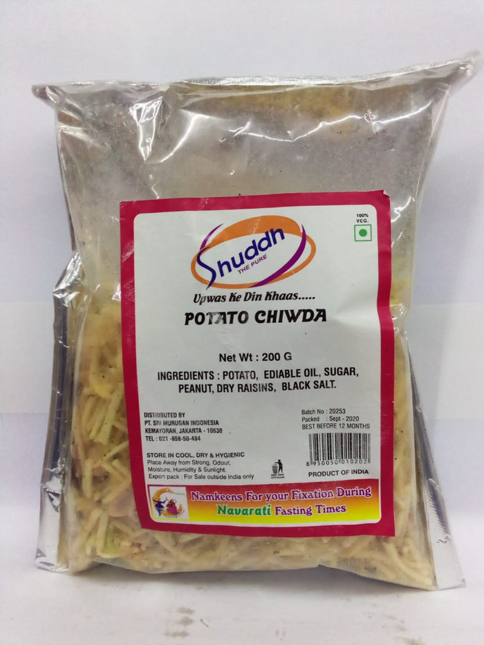 

SHUDDH POTATO CHIWDA 200 GM