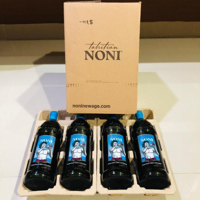 

Tahitian Noni Morinda ORIGINAL jus NONI 1 LITER BOTOL HIJAU BELING USA