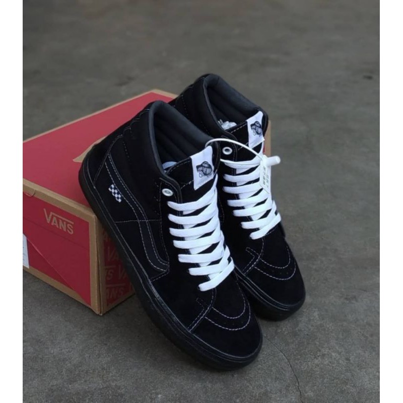 Vans SK8 HI Pro Black Black