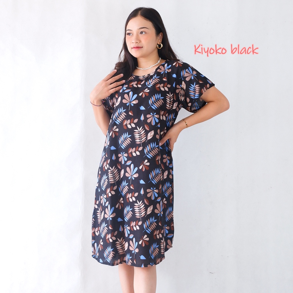 Daster Bali Dress Bali-DST KIYOKO BLACK