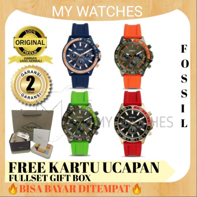 Grosirr | Jam Tangan Fossil Original | Jam Tangan Pria | Jam Tangan Cowo Fossil BQ2498 BQ2499 BQ2500