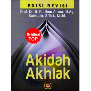 Akhlak Tasawuf Edisi Revisi Prof Dr Rosihon Anwar M Ag Shopee Indonesia