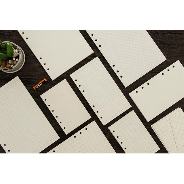 

Kertas Loose Leaf A6 6 Lubang