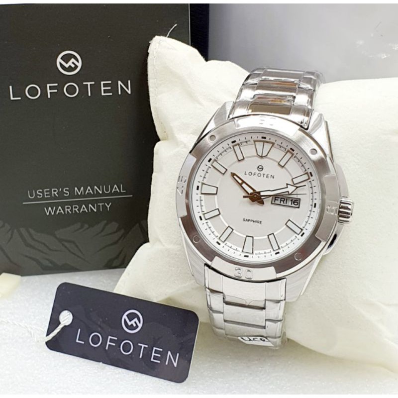 JAM TANGAN LOFOTEN 6505 STAINLESS ORIGINAL