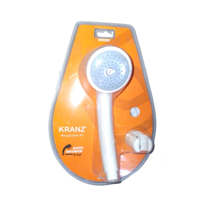 KRANZ - SHOWER KAMAR MANDI TIPE S-02 PUTIH / JET SHOWER MERK KRANZ