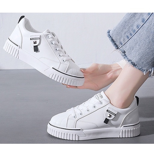 TBIG [COD] Sepatu Sekolah Sneakers Import Shoes FAST2FAST Wanita Sepatu Korea Style Sekolah Kuliah