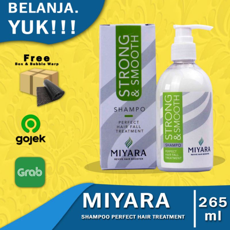 MIYARA SHAMPOO - PERFECT HAIR FAIL TREATMENT - SHAMPOO PENUMBUH RAMBUT RONTOK ALAMI  [100 % ORIGINAL]