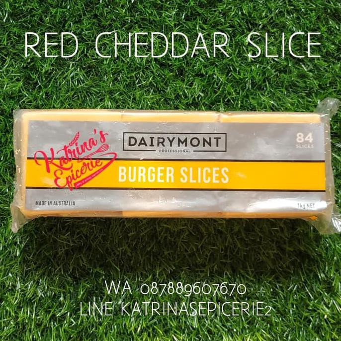 

Keju Red Cheddar Slice Chef Choice - melted cheese 1kg