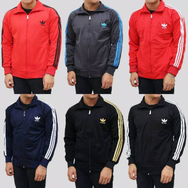 Jaket adidas pria jaket sport jaket firebird jaket tracktop