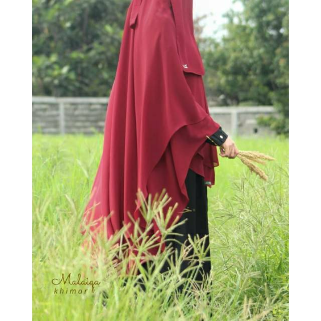 Malaiqa Khimar Ceruti Vshape - Khadijah Indonesia #ayranashwa