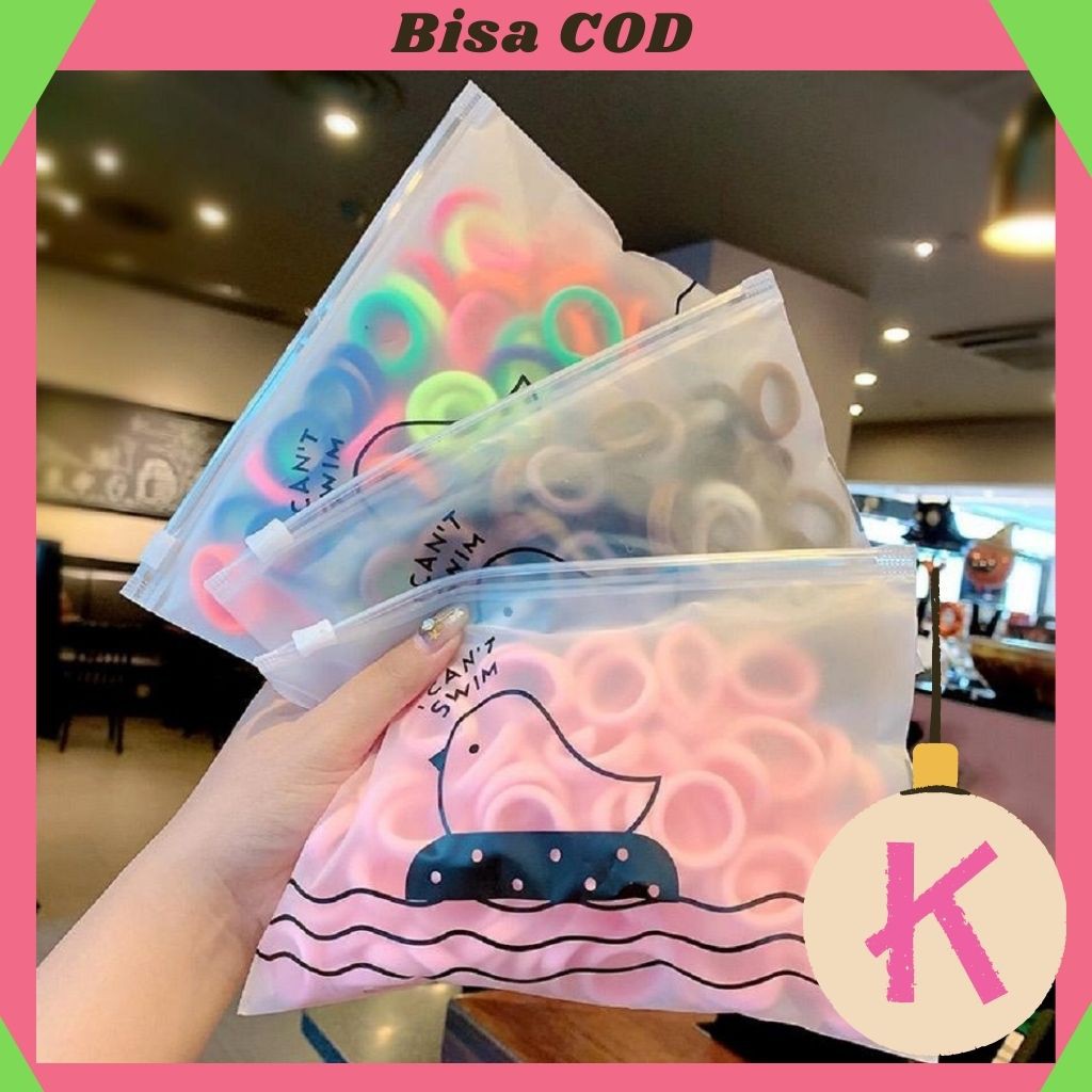 [ COD ] IKAT RAMBUT 50pcs / IKAT RAMBUT ISI 50PCS