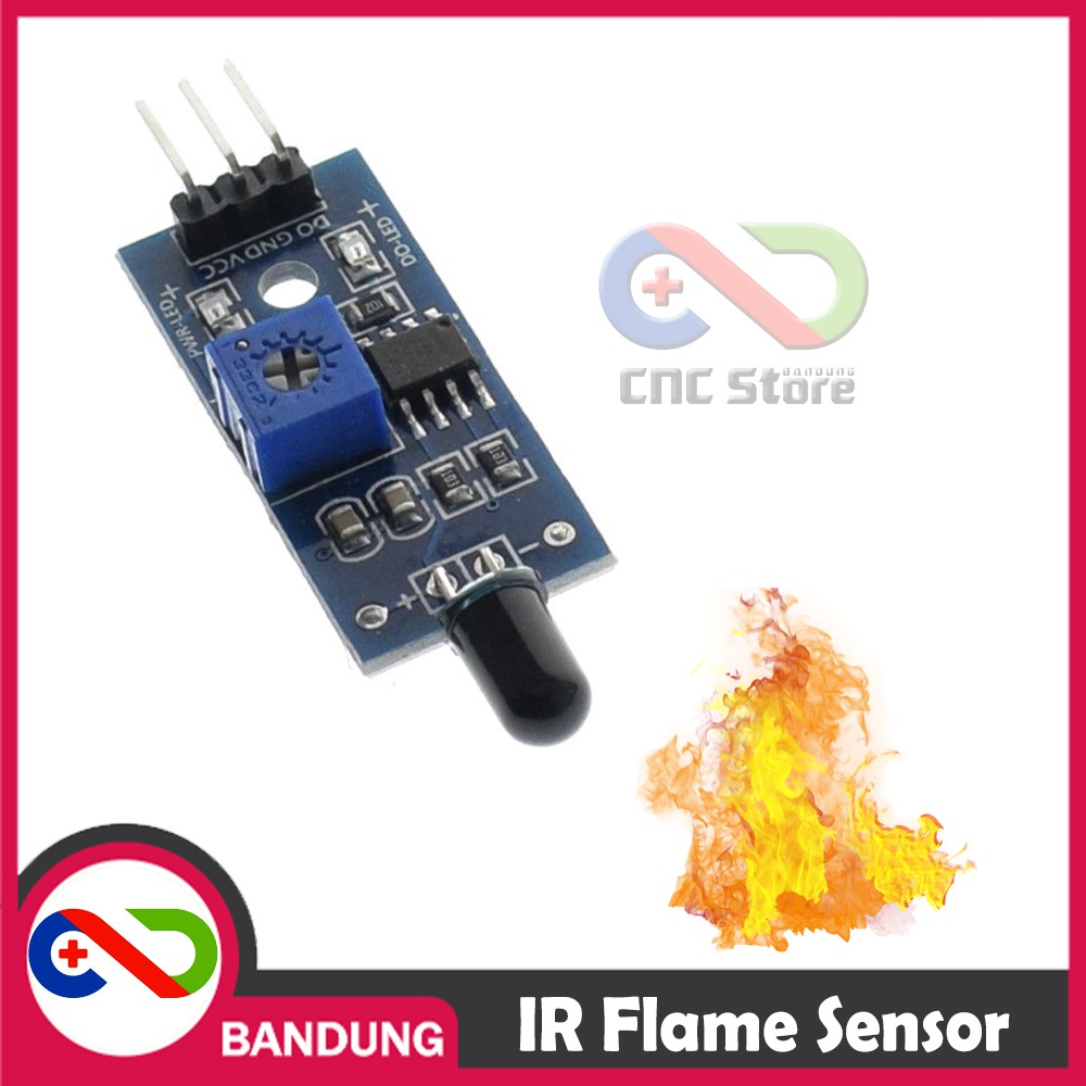 FLAME API INFRARED SENSOR MODULE FOR ARDUINO UNO NANO MEGA | Shopee ...