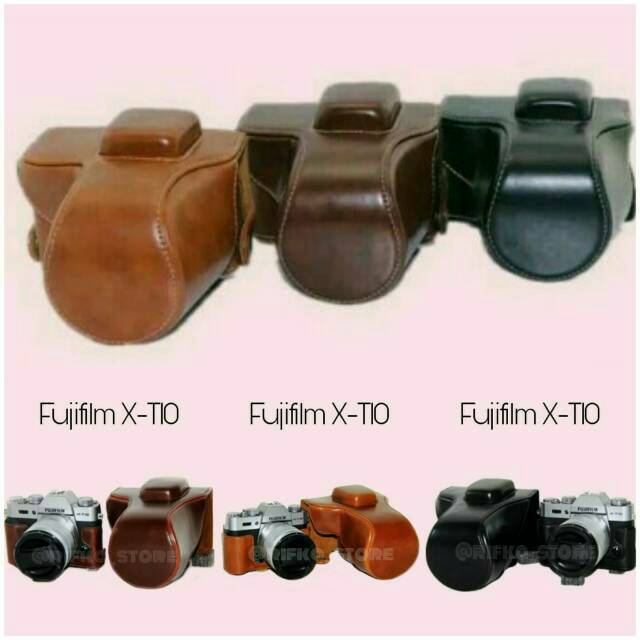 FUJIFILM XT10 XT20 LEATHER CASE CAMERA (TAS KAMERA FUJIFILM MIRRORLESS MURAH)