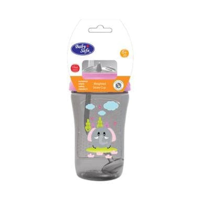 Baby Safe With Weighted Straw Botol Sedotan Minum Bayi Anti Tumpah