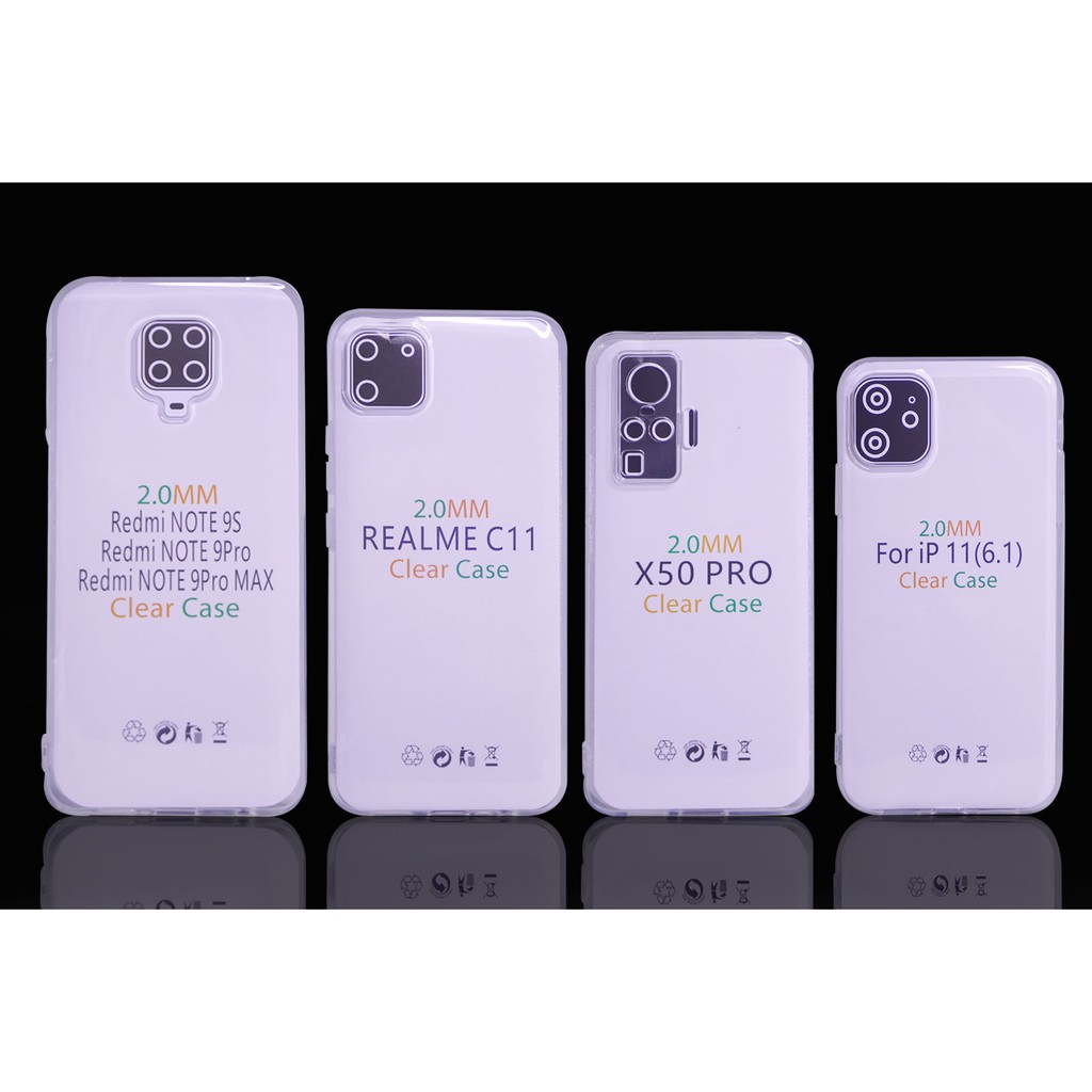 MallCasing - Casing Samsung A02 | A22 4G | M62 Clear Case Transparant Soft Case