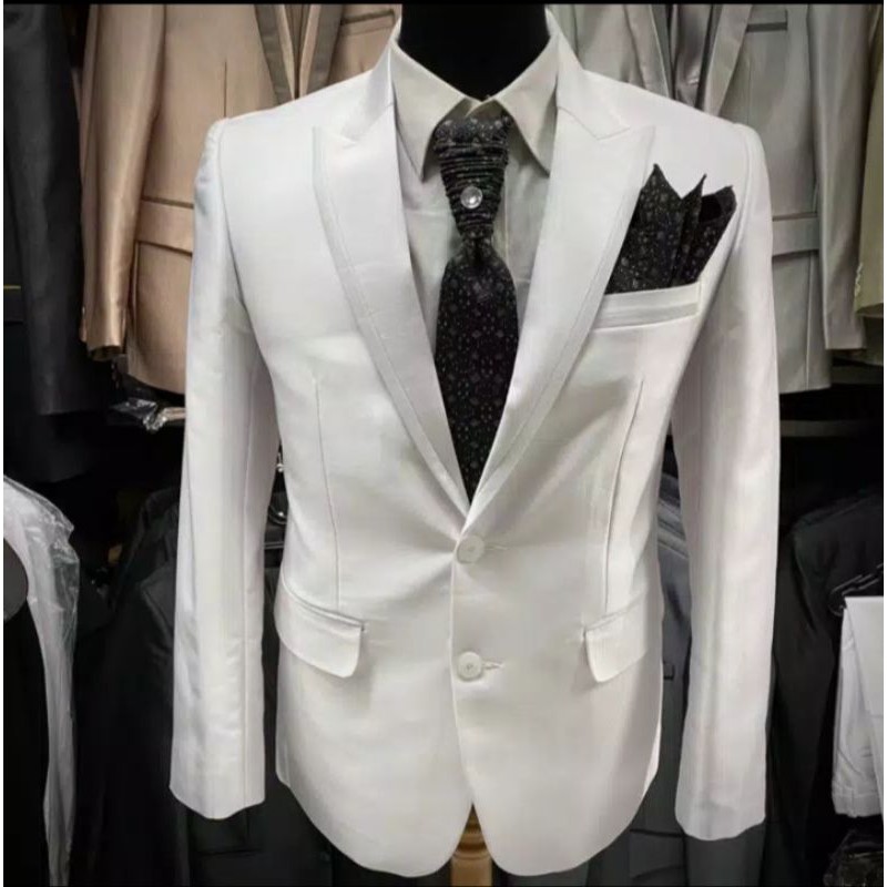 PAKET HEMAT JUMBO/XXL,XXXL JAS FORMAL SEMI WOOL BLAZER KANTOR PRIA JAS WEDDING JAS PENGANTIN SETELAN