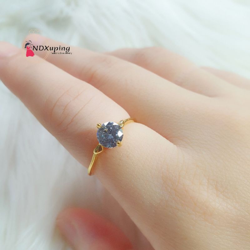 Cincin Permata Titanium Fashion N13062206