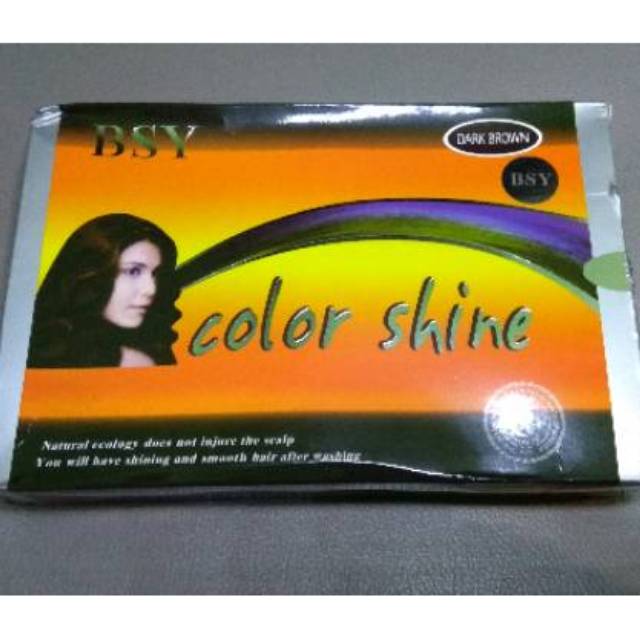 BSY noni shampoo dark brown