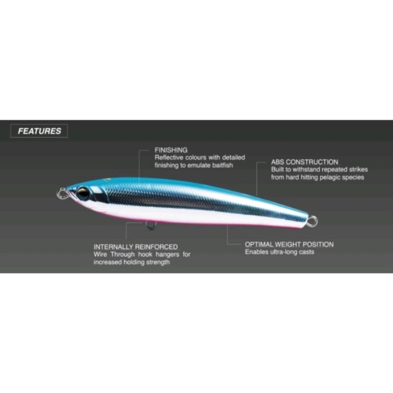 lure zerek zappelin 160mm 57gr