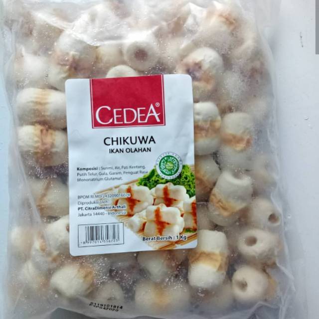 

Cedea chikuwa 1kg only semarang via gosend