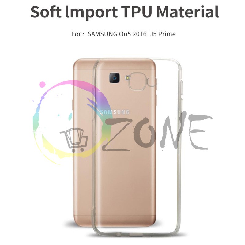 SOFTCASE TRANSPARAN SAMSUNG J5 PRIME G570 PREMIUM CLEAR SOFT CASE