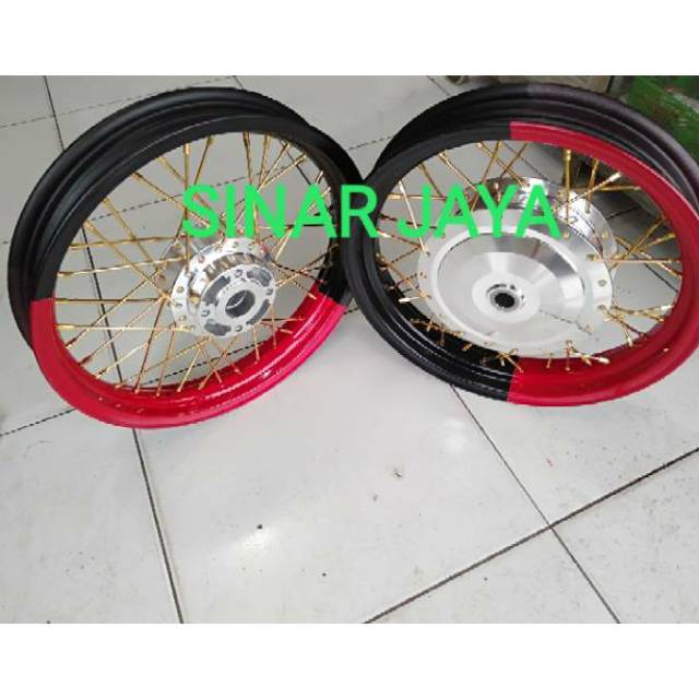 Velg jari tapak lebar ring 14 mio beat vario fino mio m3 xeon vario 125 150 fi esp genio mio s dll