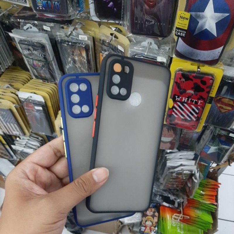 NEW REALME C17/REALME 7i/REALME 7/REALME 7 PRO/C15 CASE SOFT DOFF MATTE HARDCASE PROTECT CAMERA