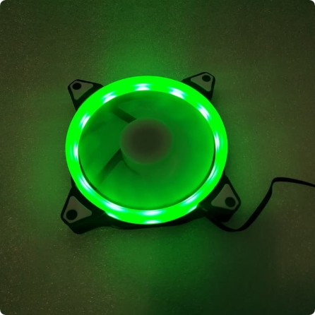 Illusion L-02 Mejec RGB Rotating Led Fan Casing 12CM LED Rotating RGB