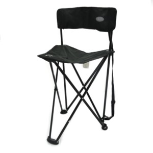 KURSI LIPAT MANCING BERKUALITAS MURAH - HITAM