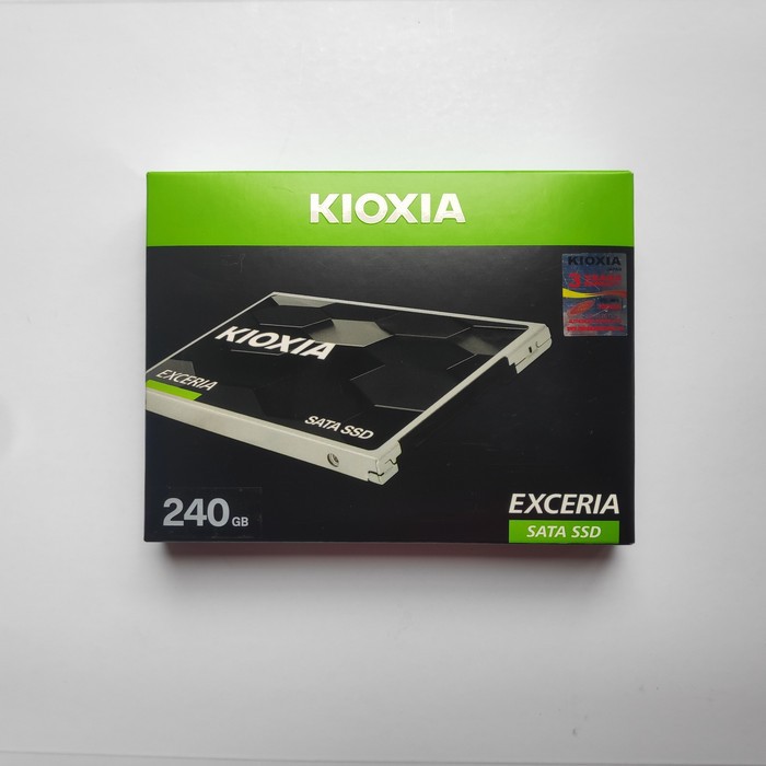 SSD KIOXIA Exceria SATA III 240GB - Harddisk Internal Kioxia 240 GB-OR