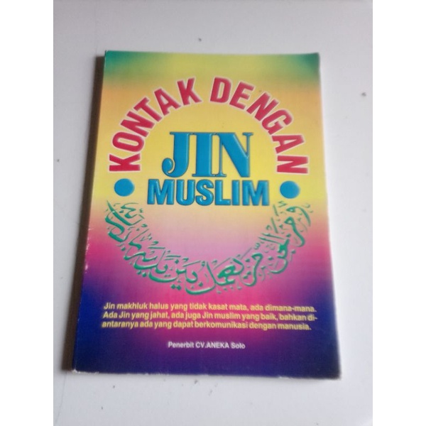 KONTAK DENGAN JIN MUSLIM (ORIGINAL) CV. ANEKA Solo