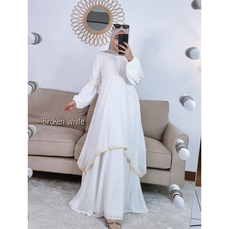 Gamis Malaysia Renda Model Terbaru