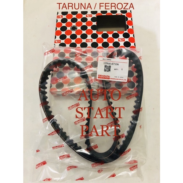 TIMING BELT ASLI DAIHATSU FEROZA / TARUNA / ESPASS S92. ORI